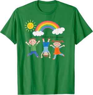 Excessive Alcohol Consumption X Funny Children's Drawing T-Shirt - T-Shirt | Irish Green