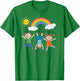 Excessive Alcohol Consumption X Funny Children's Drawing T-Shirt - T-Shirt | Irish Green