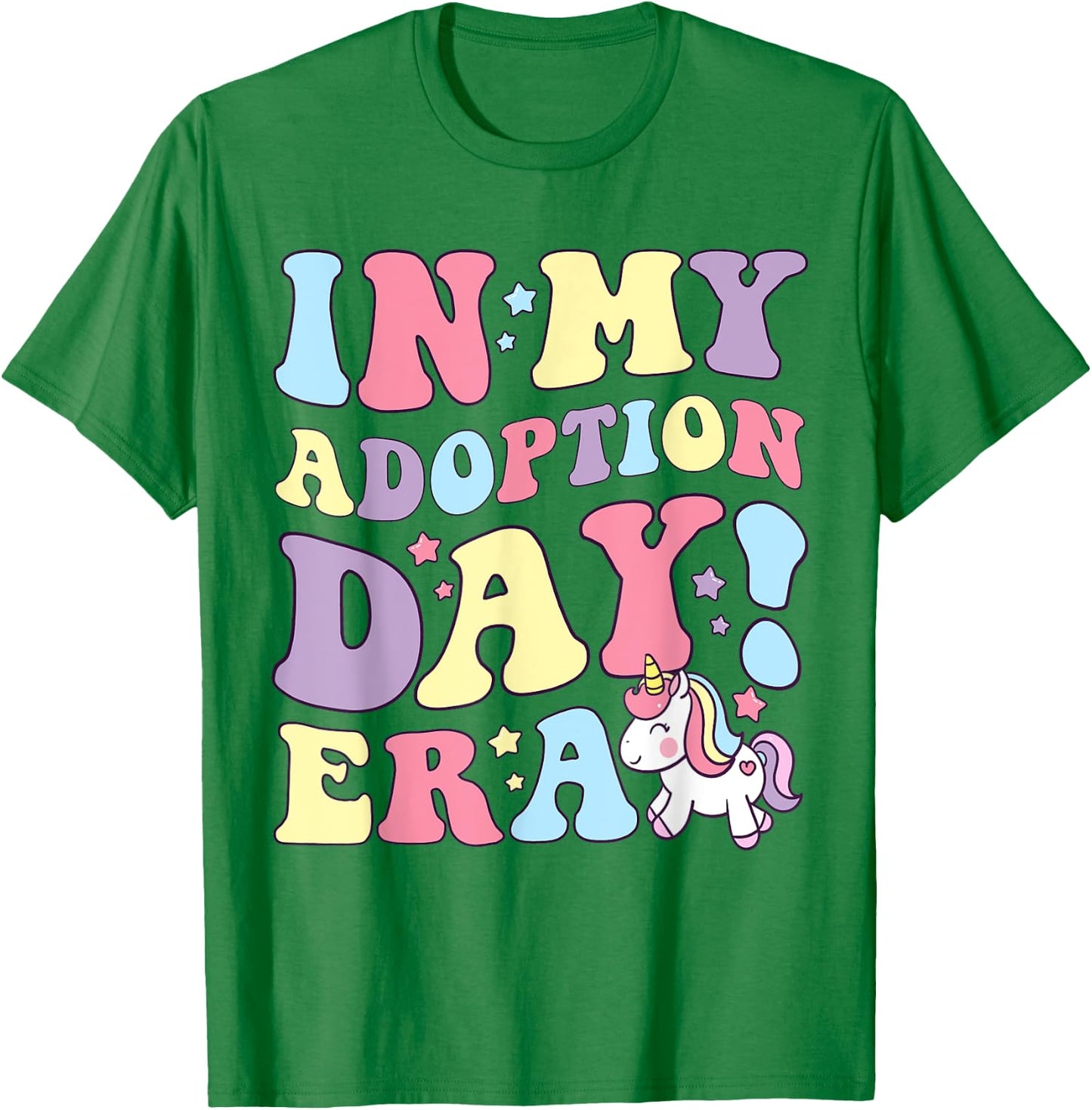 Outta My Way It's Adoption Day, In My Adoption Day Era Kids T-Shirt - T-Shirt | Irish Green