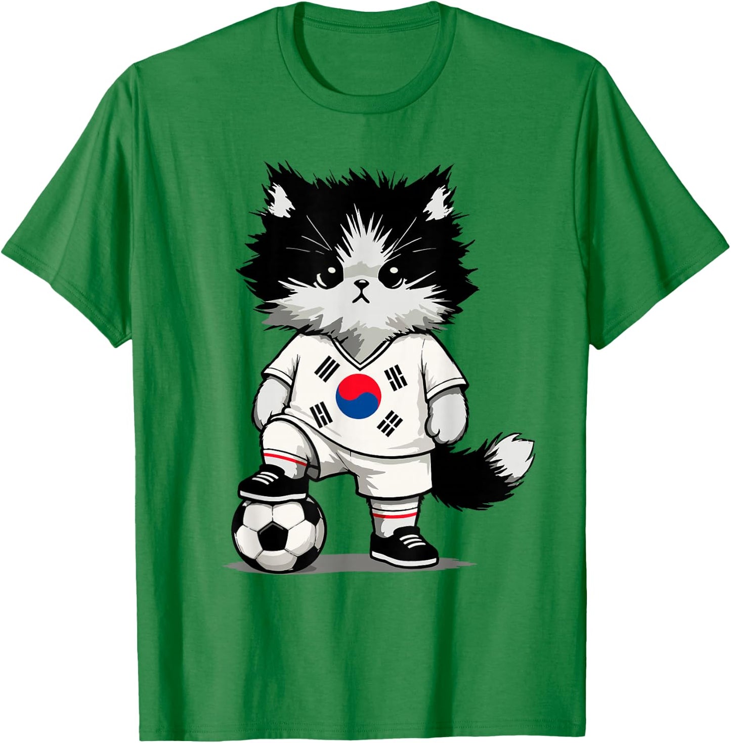 Korean Flag Men Women Kids South Korea T-Shirt - T-Shirt | Irish Green