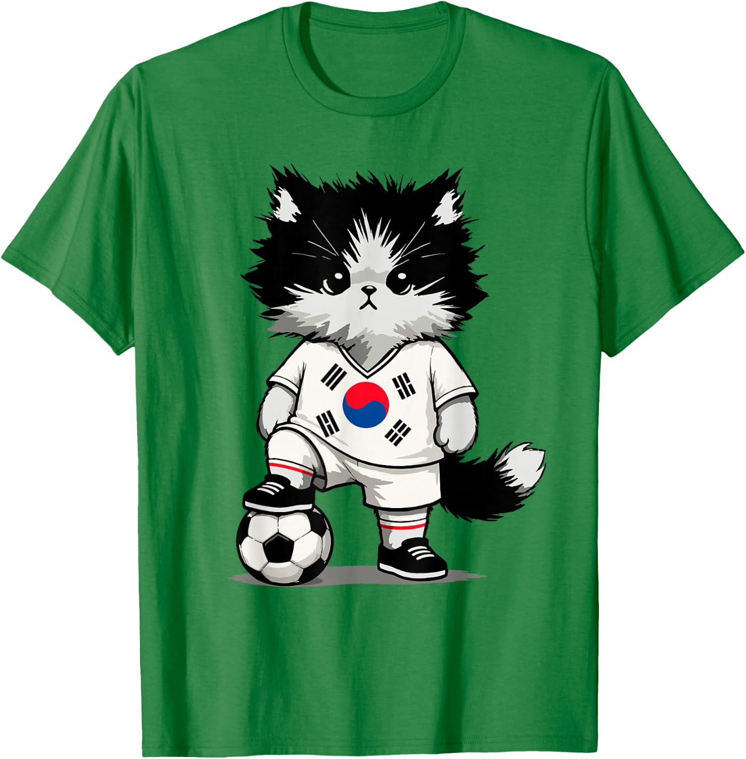 Korean Flag Men Women Kids South Korea T-Shirt - T-Shirt | Irish Green