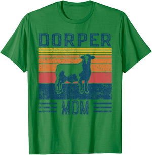 Best Sheep Mother - Vintage Dorper Sheep T-Shirt - T-Shirt | Irish Green