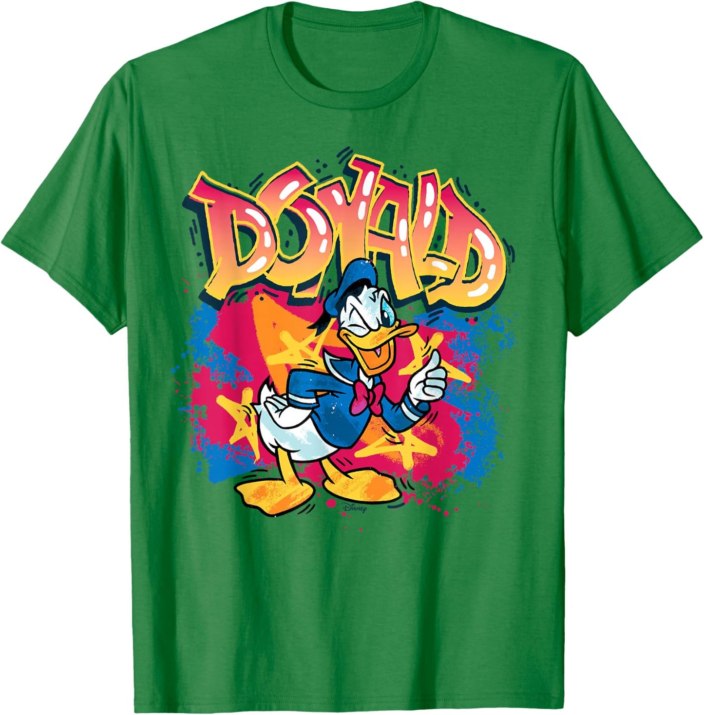 Donald Duck - Street Art Graffiti T-Shirt - T-Shirt | Irish Green