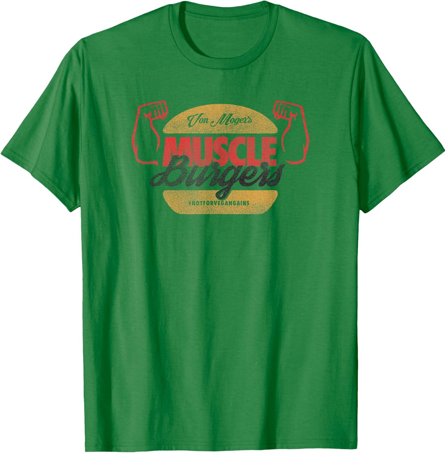 Calum Von Moger Muscle Burger T-Shirt - T-Shirt | Irish Green