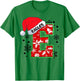 Christmas Mascot Santa Hat Xmas Eagles T-Shirt - T-Shirt | Irish Green