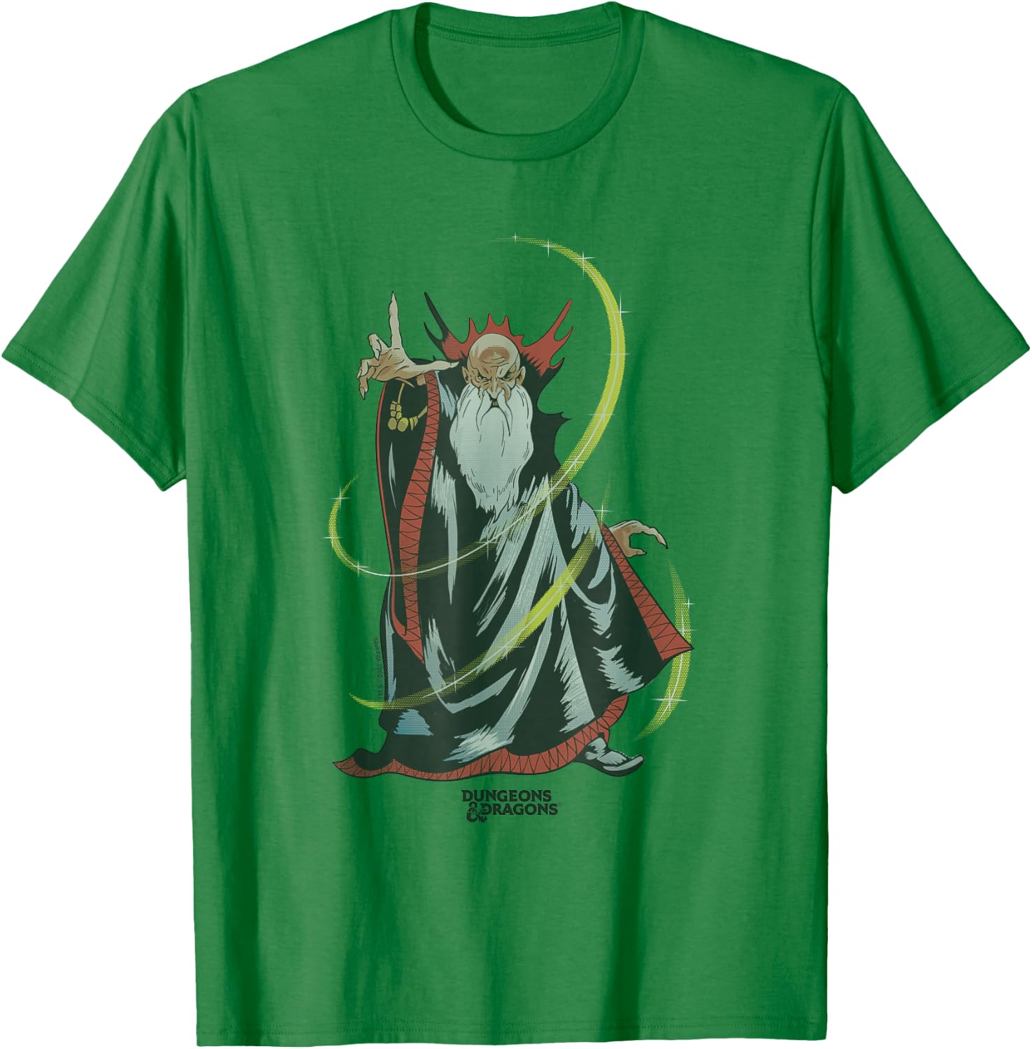 Dungeons & Dragons Kelek Wizard T-Shirt - T-Shirt | Irish Green