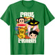 Paul Frank Julius Mika Cat Clancy & Bunny Girl T-Shirt - T-Shirt | Irish Green
