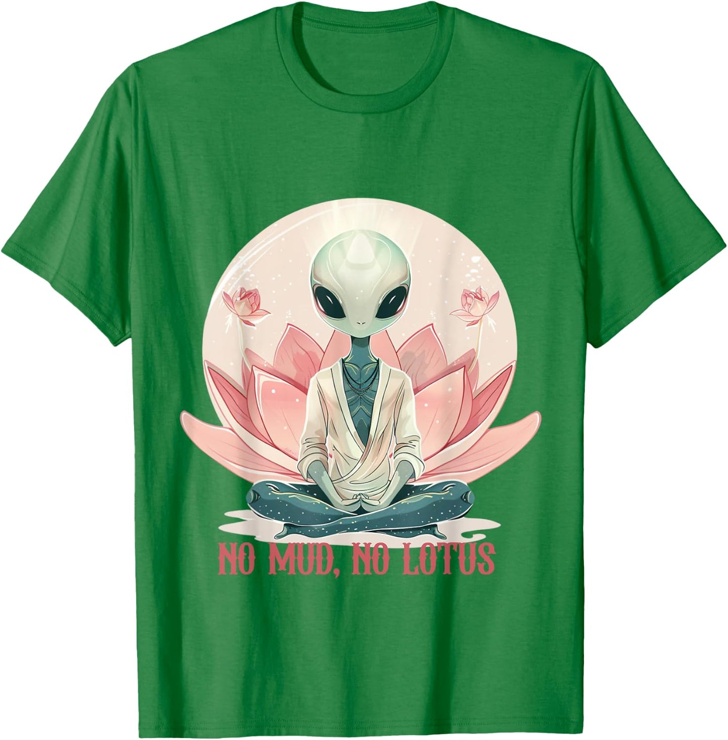Awesome Alien Yoga – The Gift Yoga Lovers T-Shirt - T-Shirt | Irish Green