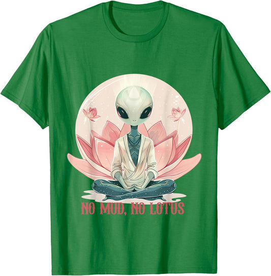 Awesome Alien Yoga – The Gift Yoga Lovers T-Shirt - T-Shirt | Irish Green