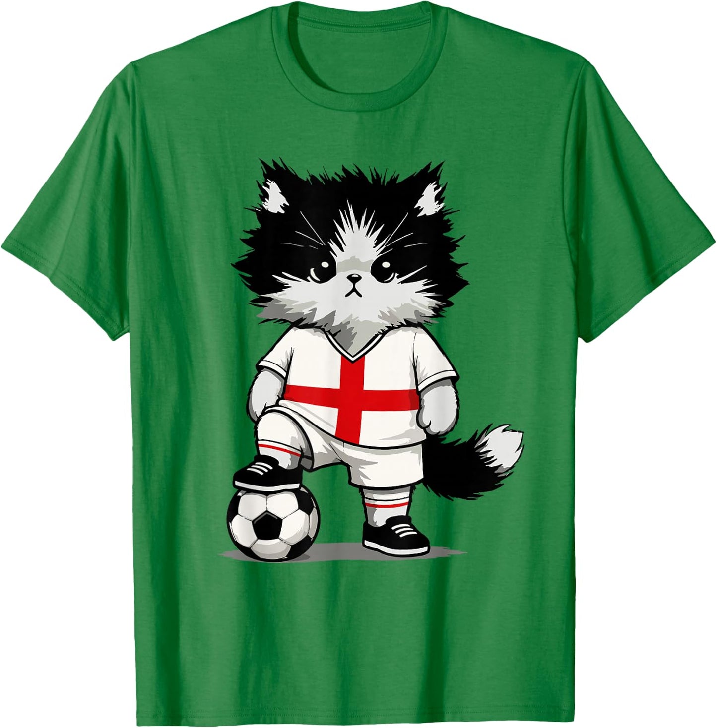 English Flag Men Women Kids England T-Shirt - T-Shirt | Irish Green