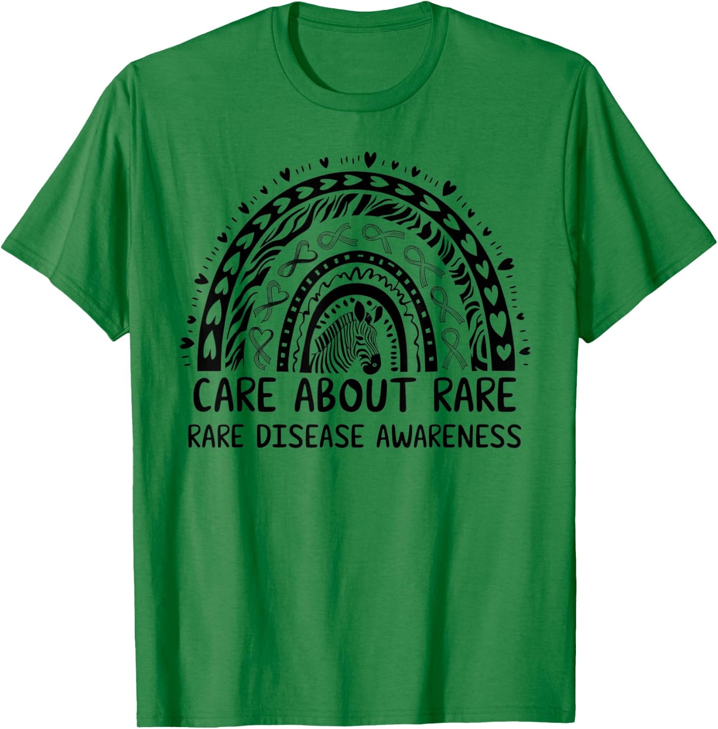 Rare Disease Day 2026 Shirt - Care Rare Disease Awareness T-Shirt - T-Shirt | Irish Green