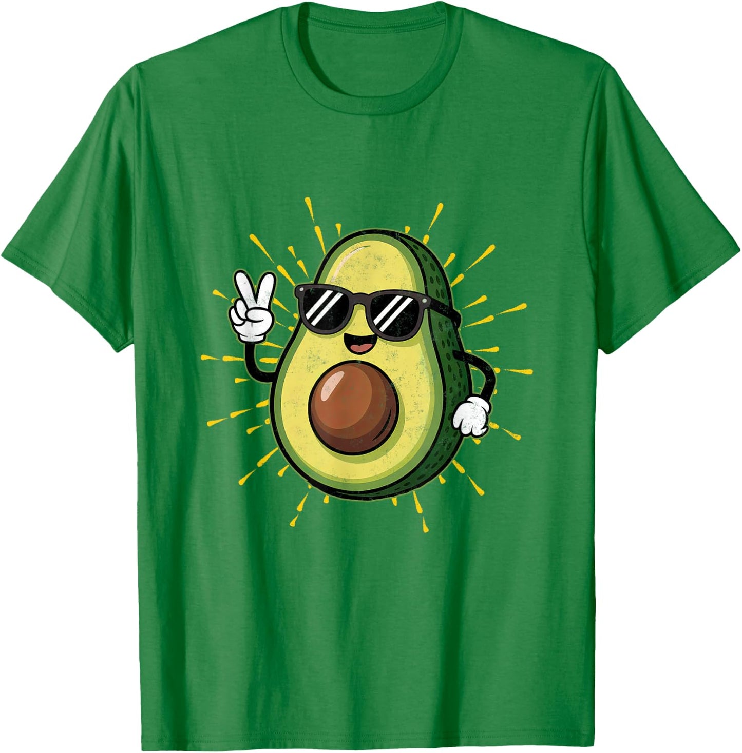 Avocado Lovers Loves Avocados Fruit Vegan Guacamole Guac T-Shirt - T-Shirt | Irish Green