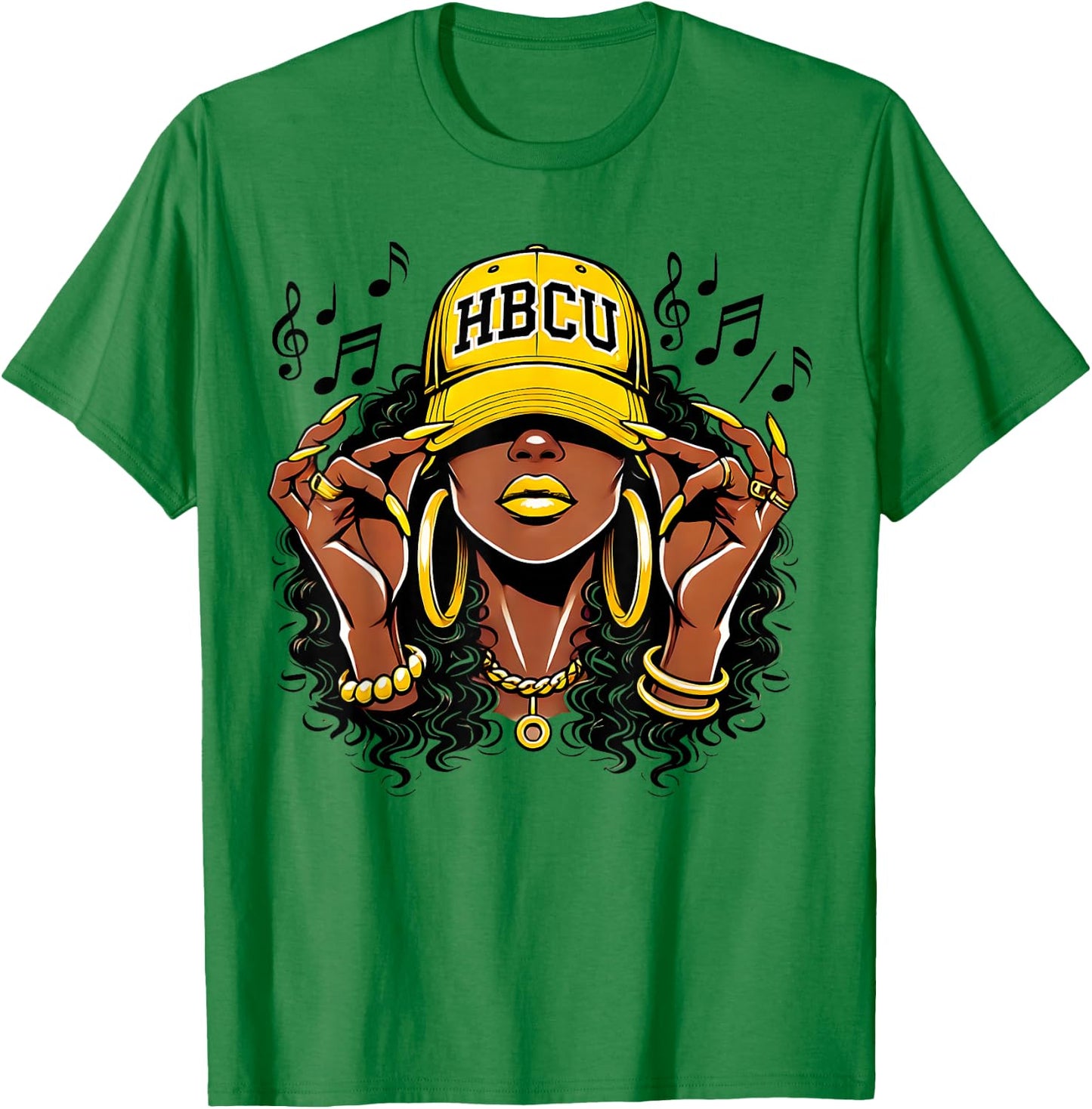 hbcu black and educated Black History Month HBCU T-Shirt - T-Shirt | Irish Green