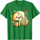 Chinese Mid Autumn Moon Rabbit MoonCake Festival Zhongqiu T-Shirt - T-Shirt | Irish Green