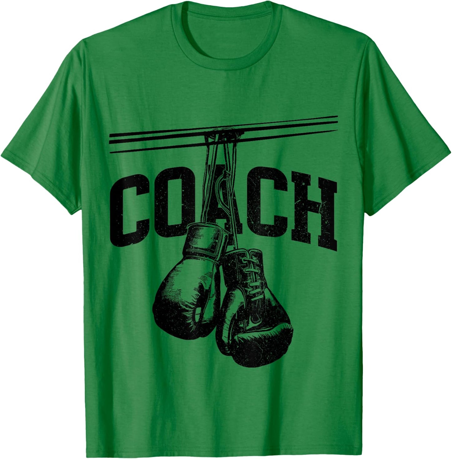 Boxing Coach, Kickboxing Muay Thai and Training MMA Gym , white, S T-Shirt - T-Shirt | Irish Green