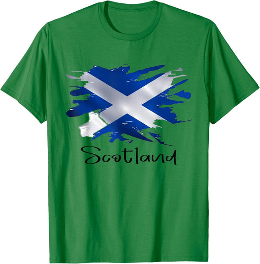 Schottland , Schottland , Schottland Flagge, Schottland T-Shirt - T-Shirt | Irish Green
