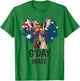 Australia Outfit for Kids & Kangaroo Idea for Australians T-Shirt - T-Shirt | Irish Green