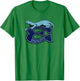 Retro Hockey Eugene Snowcats Équipe de hockey des années 90 T-Shirt - T-Shirt | Irish Green