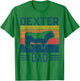 Best Cow Dad Men - Vintage Cattle Dexter T-Shirt - T-Shirt | Irish Green