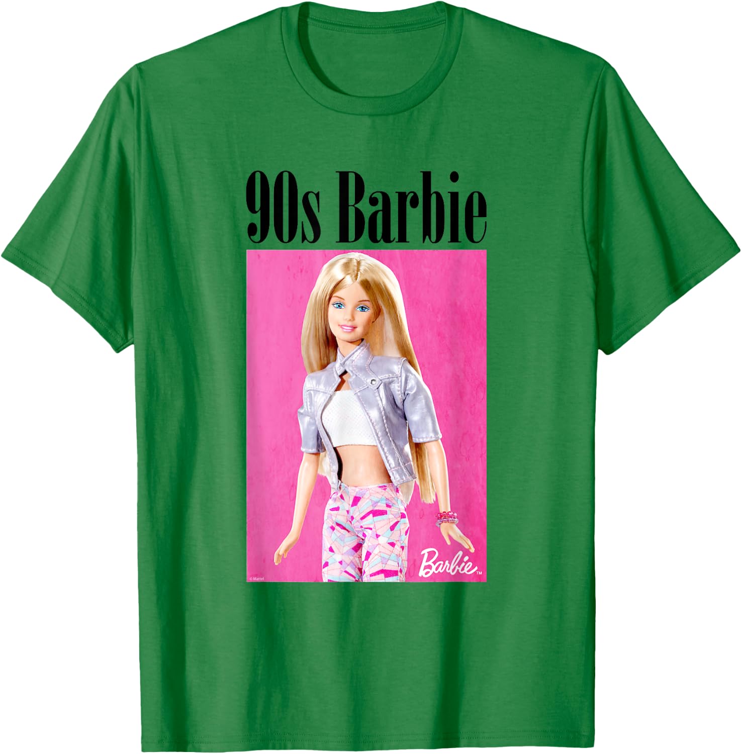 Barbie Women's Official Barbie 90s , white T-Shirt - T-Shirt | Irish Green