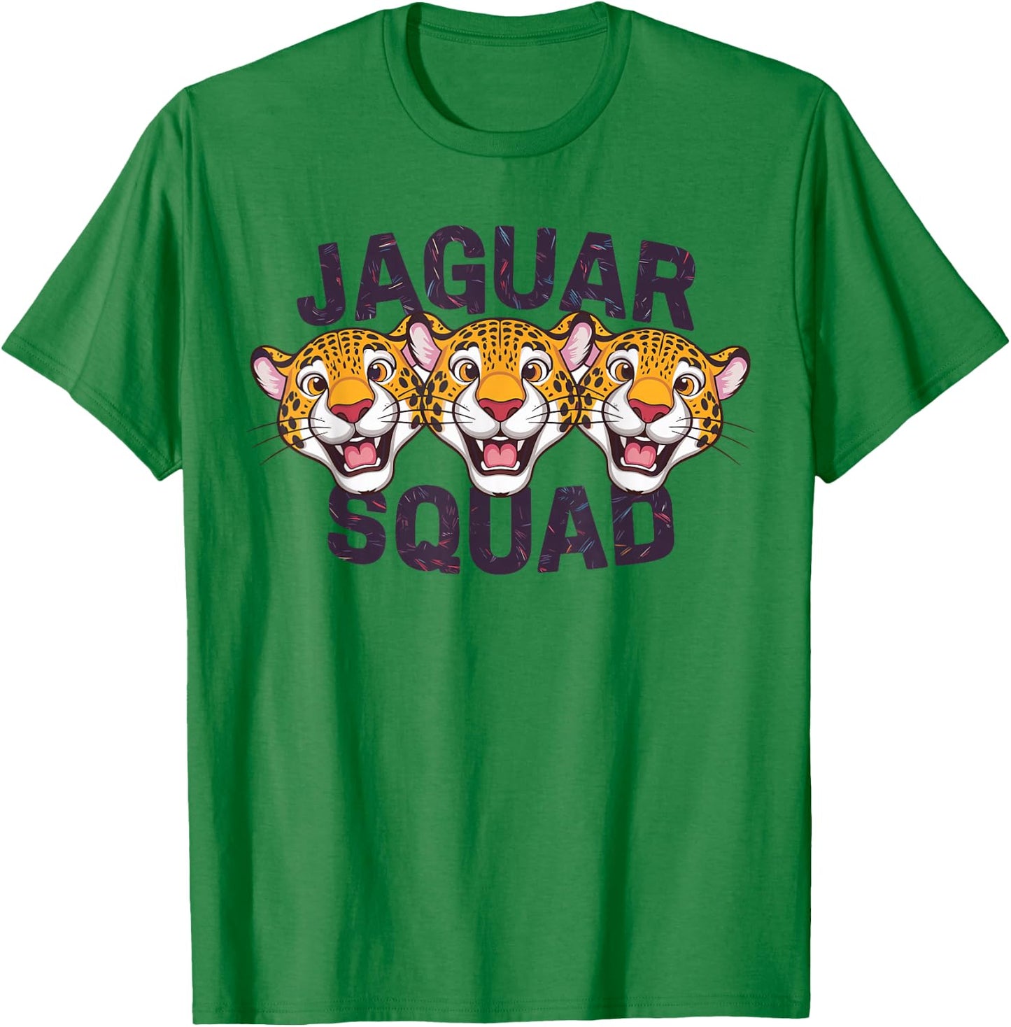 Jaguar Squad Design for Jaguar Lover Stuff | Cool Jaguar T-Shirt - T-Shirt | Irish Green