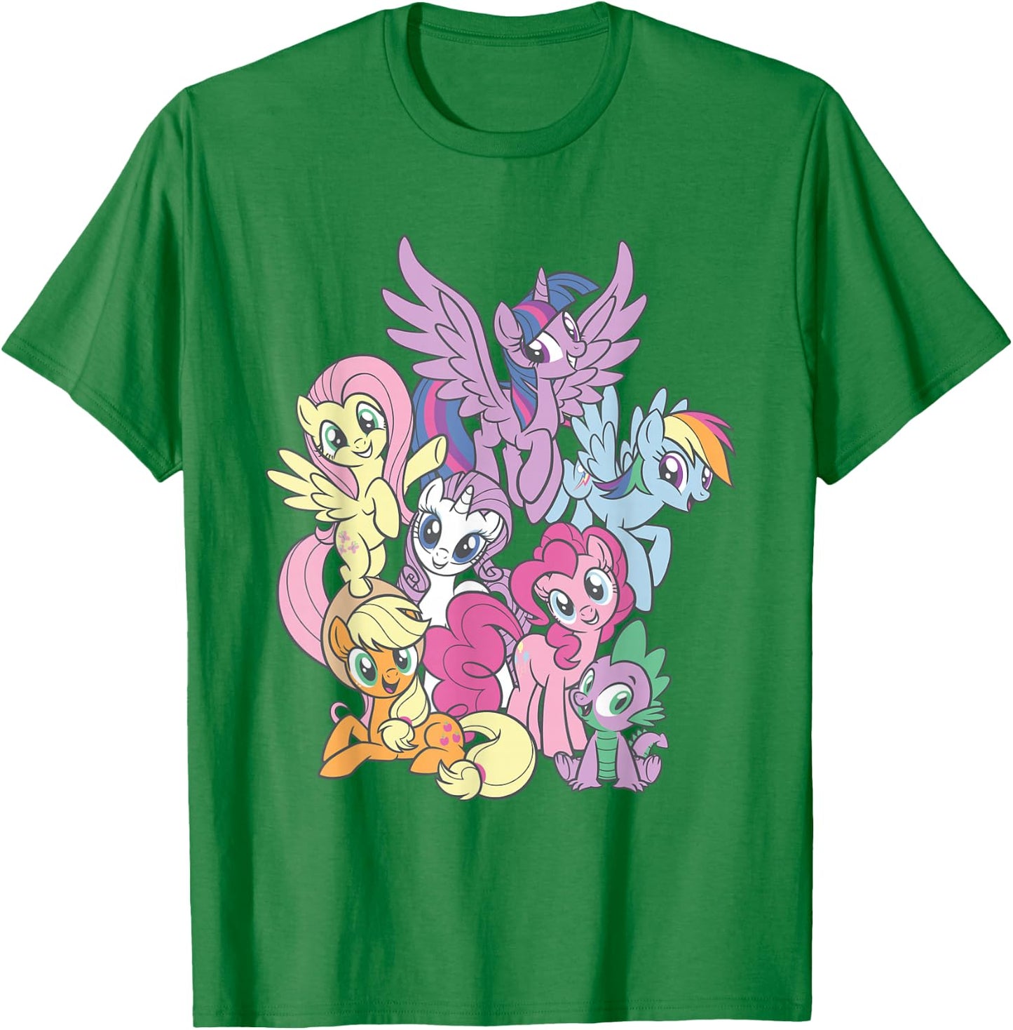 My Little Pony Spike and the Squad T-Shirt - T-Shirt | Irish Green