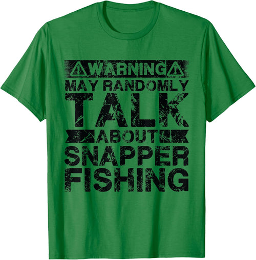 Warning May Talk About Fishing - Snapper Fish