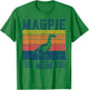 Best Duck Mom Women - Vintage Magpie T-Shirt - T-Shirt | Irish Green
