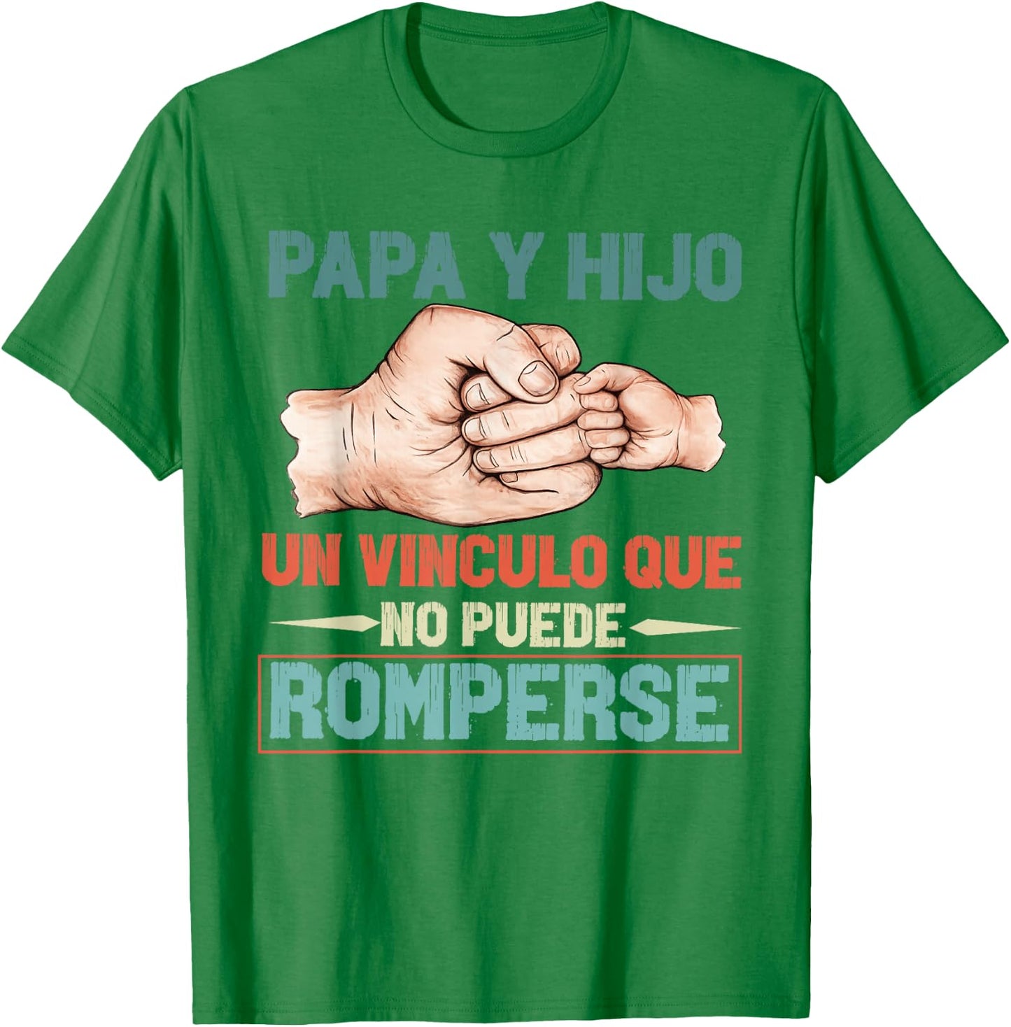 Dia Del Padre Regalo para Papa En Espanol Frase Chistosa T-Shirt - T-Shirt | Irish Green