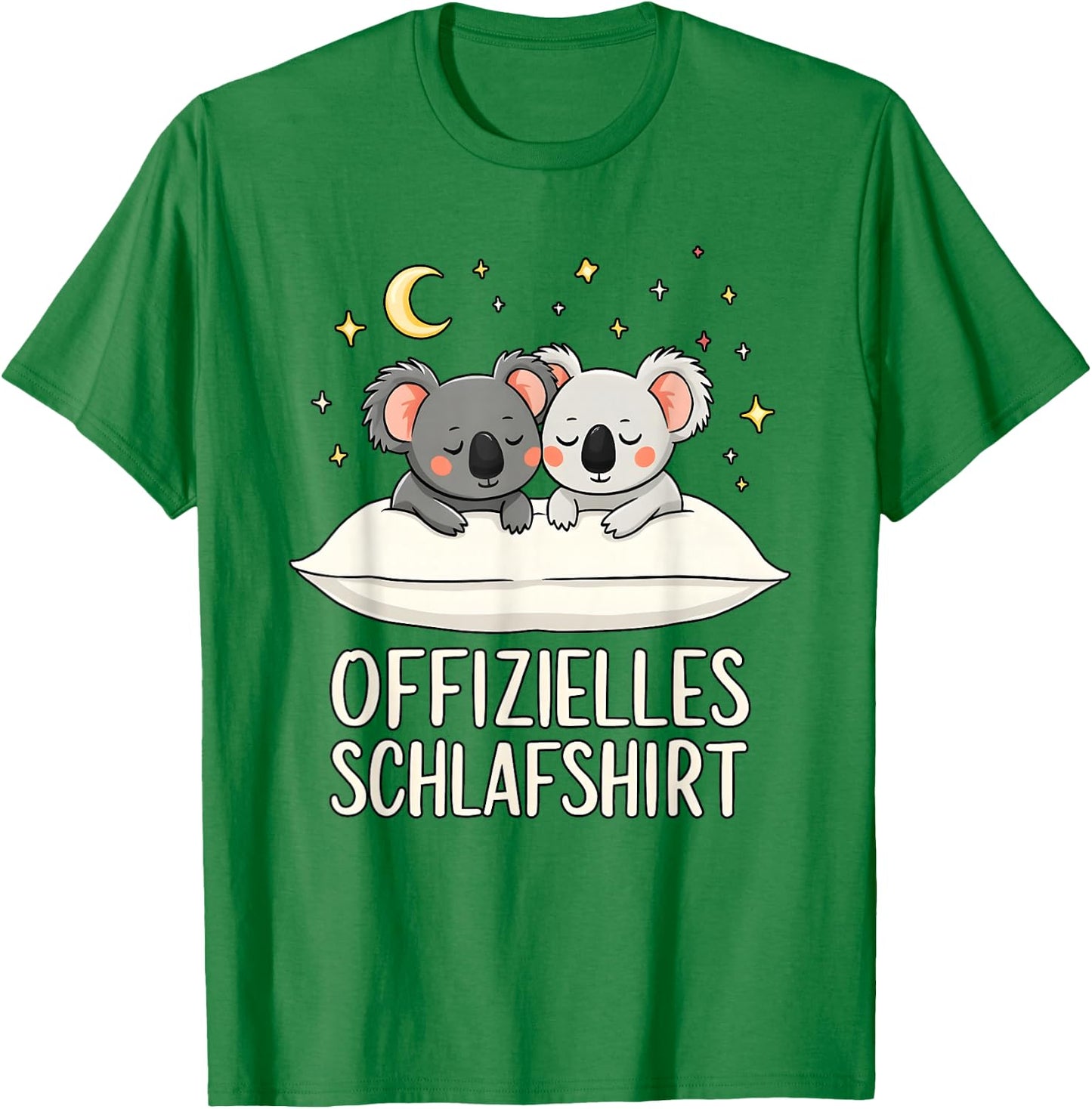 Official Koala Koalas Pair of Sleep Shirt, White T-Shirt - T-Shirt | Irish Green