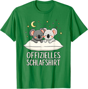 Official Koala Koalas Pair of Sleep Shirt, White T-Shirt - T-Shirt | Irish Green