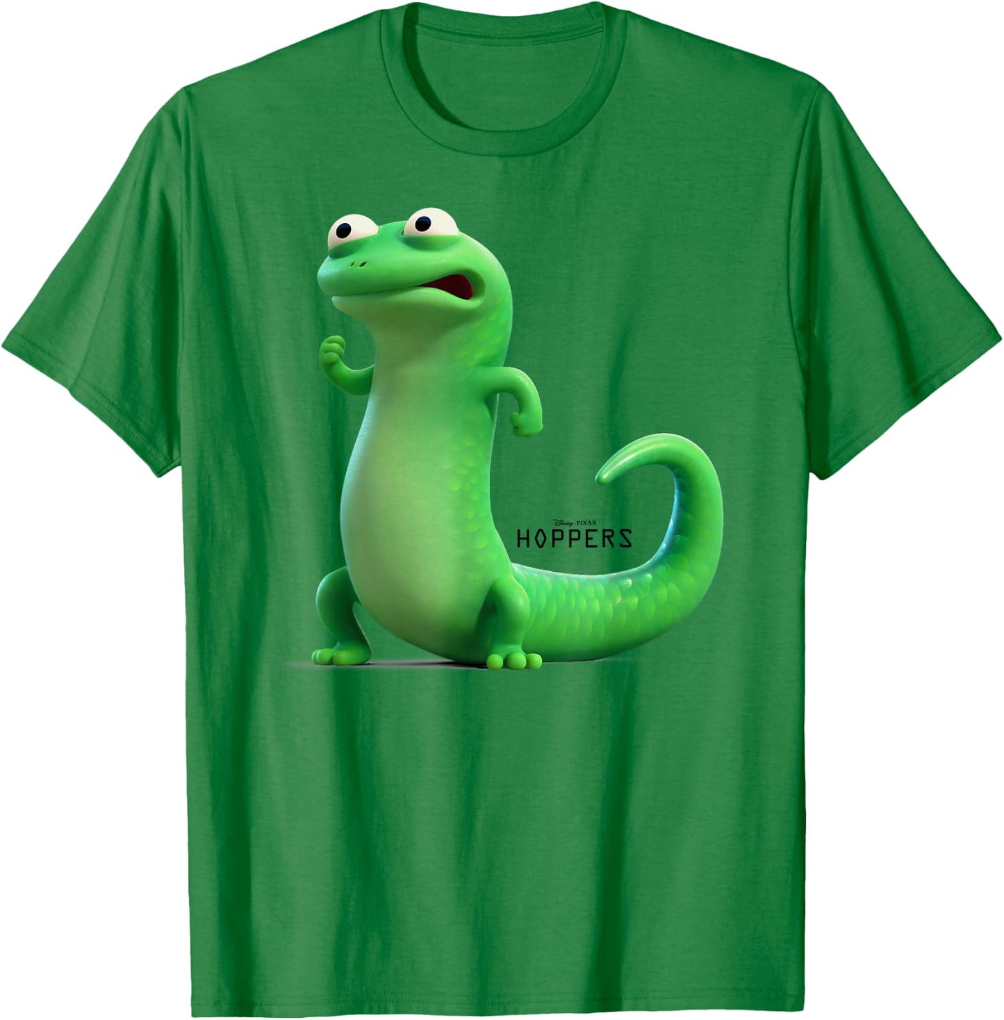Disney Pixar Hoppers Tom Lizard Angry Pose T-Shirt - T-Shirt | Irish Green