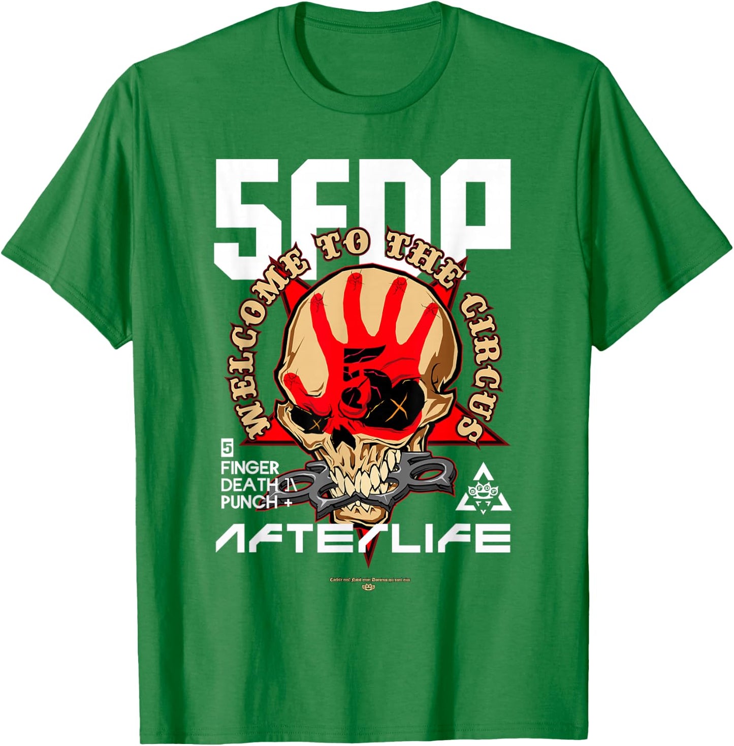 5FDP – Welcome to The Circus Red T-Shirt - T-Shirt | Irish Green