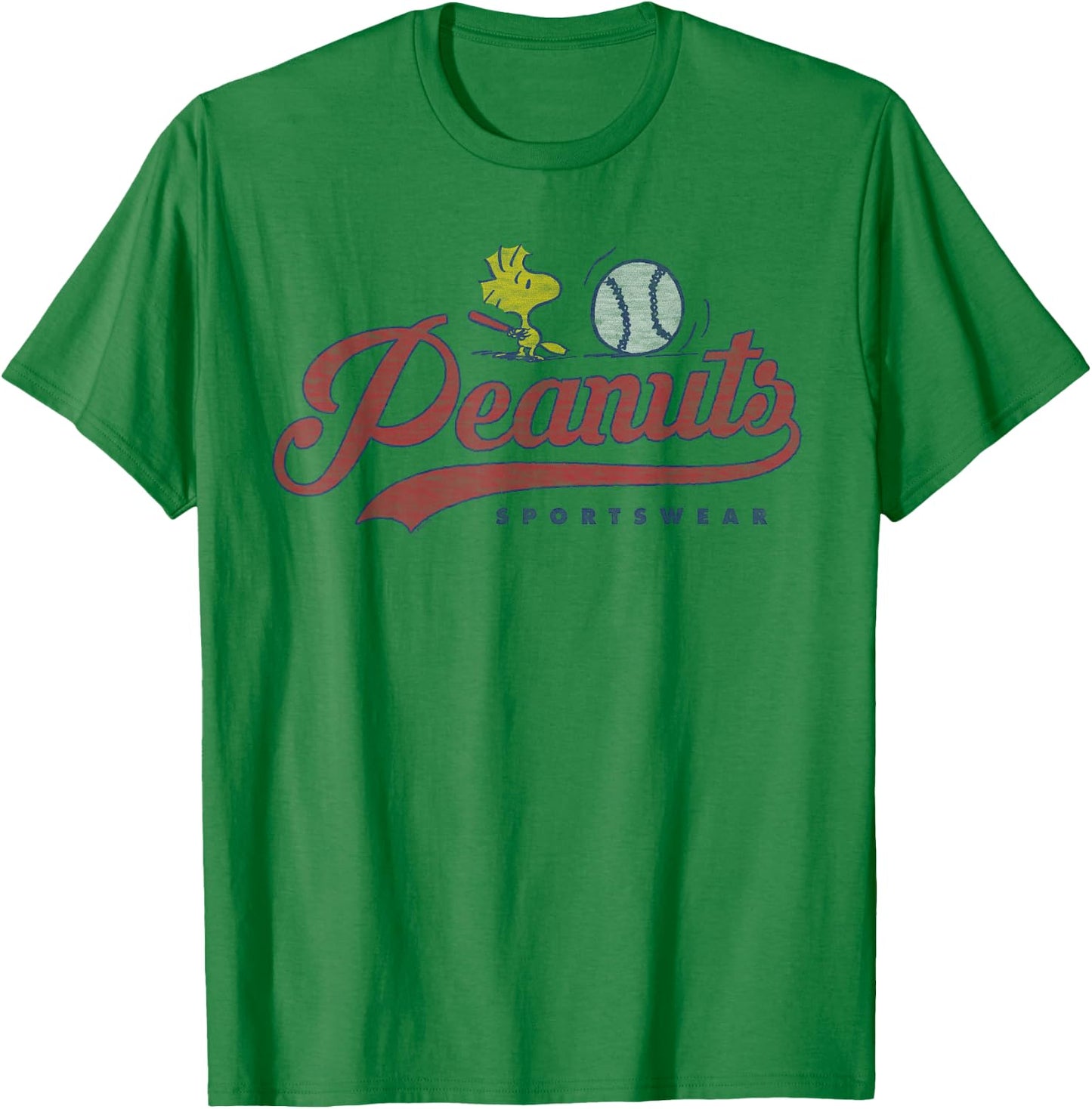 Peanuts Sportswear: Woodstock #50 T-Shirt - T-Shirt | Irish Green