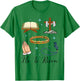 He Is Risen Shirt Easter Christian Cross Men Women Kids T-Shirt - T-Shirt | Irish Green