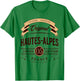 Vintage Hautes-Alpes Department France , grey, S T-Shirt - T-Shirt | Irish Green