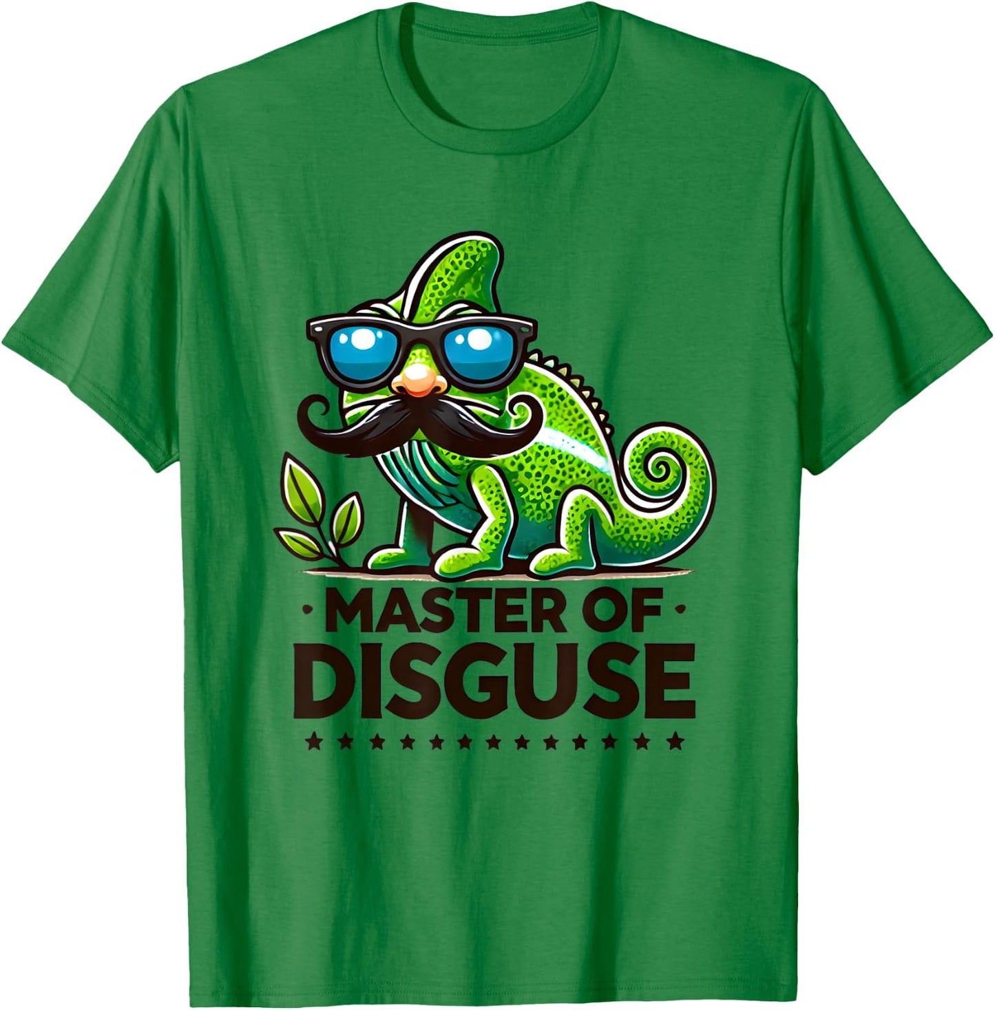 Master Of Disguise Chameleon Funny Humor T-Shirt - T-Shirt | Irish Green