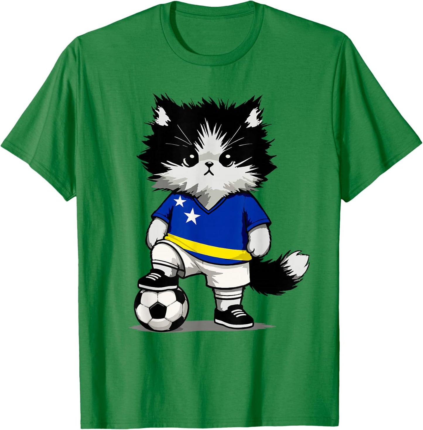 Curaçaoan Flag Men Women Kids Curaçao T-Shirt - T-Shirt | Irish Green
