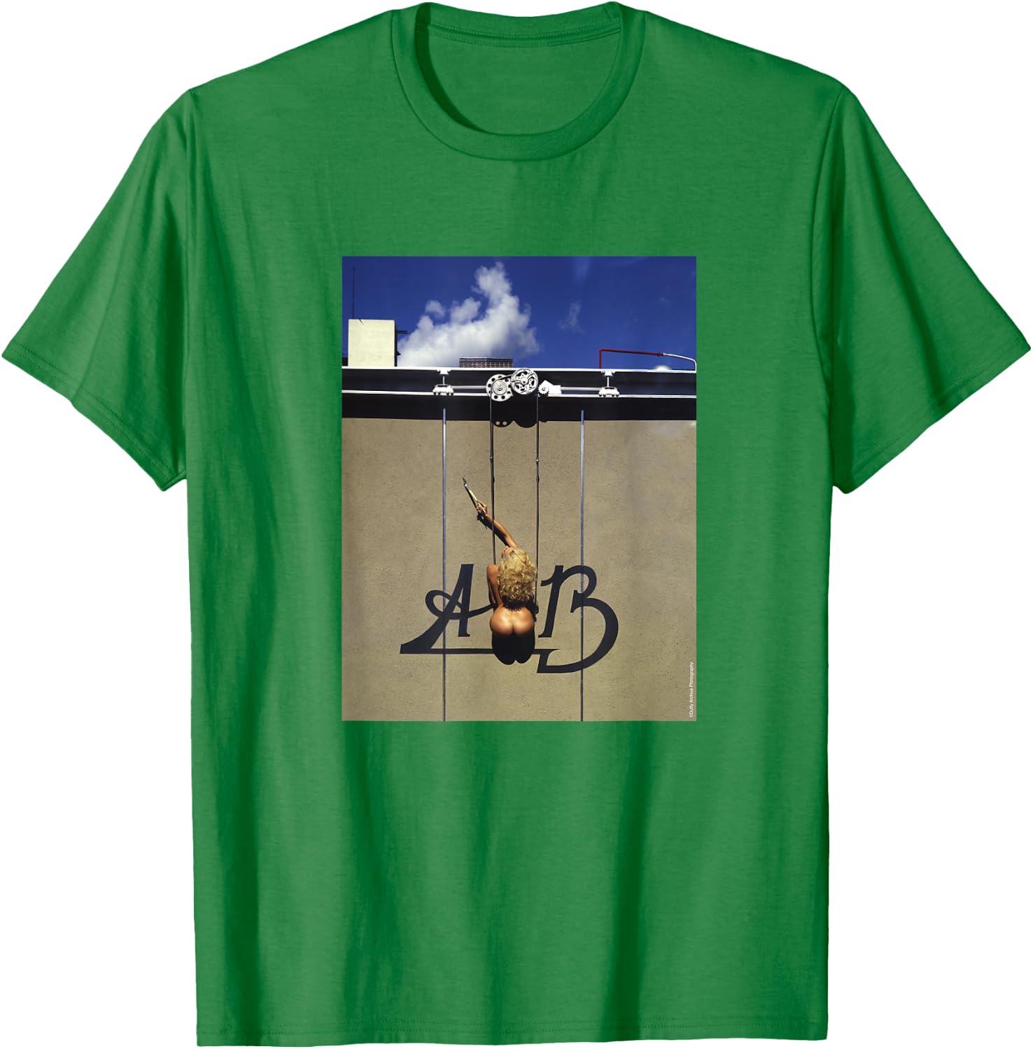 Duffy Archive Photography Average White Band Album Art T-Shirt - T-Shirt | Irish Green