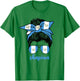 Chapina Guatemalan Women Girls Guatemala Flag Girl Woman T-Shirt - T-Shirt | Irish Green