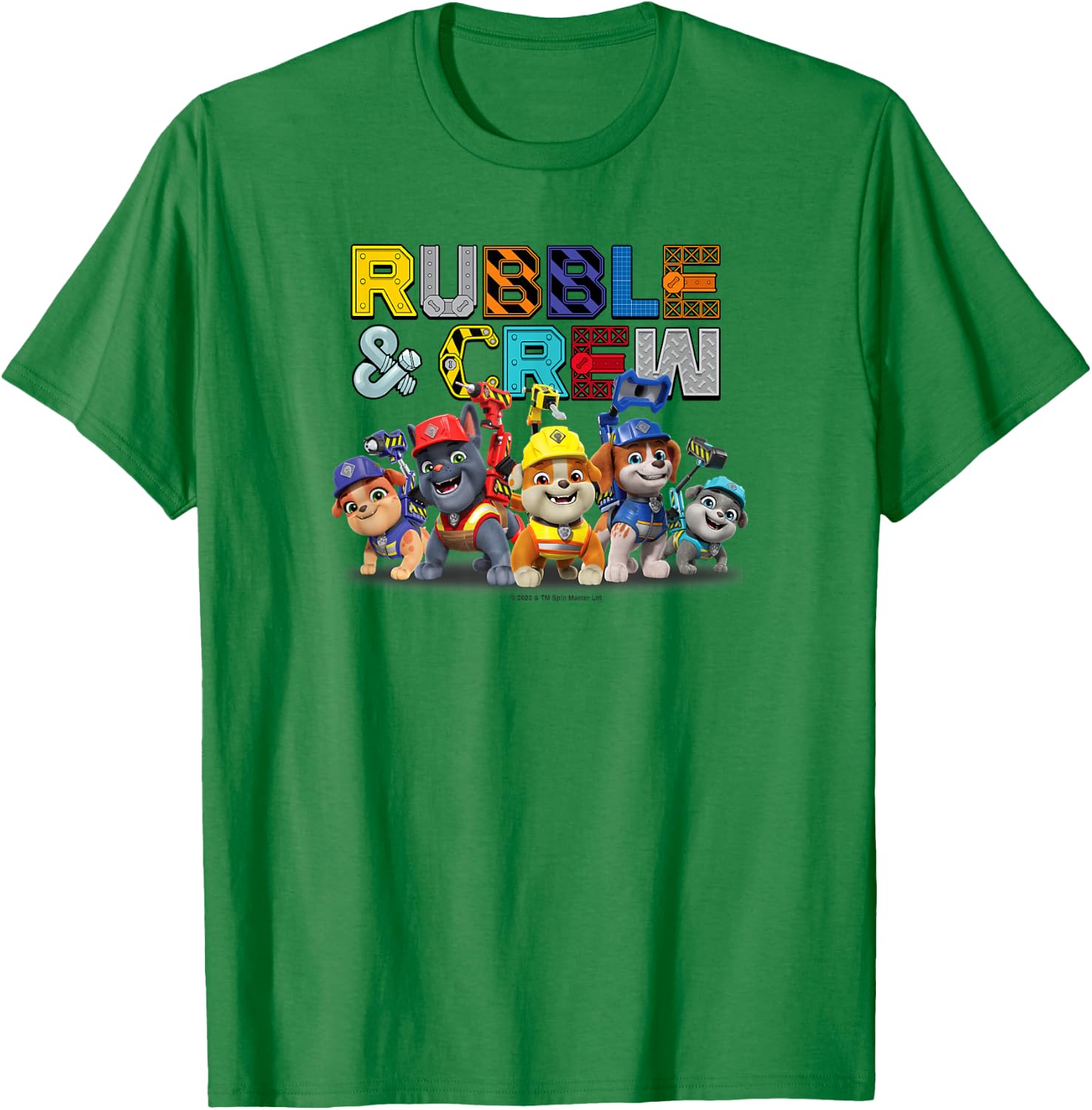 Rubble & Crew Big Crew , gray T-Shirt - T-Shirt | Irish Green