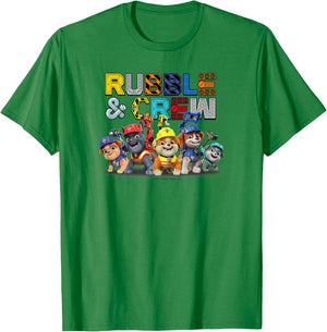 Rubble & Crew Big Crew , gray T-Shirt - T-Shirt | Irish Green