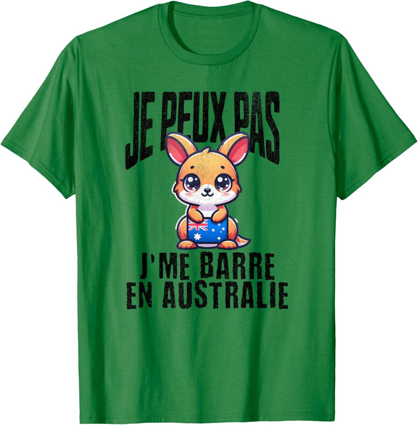 Je Peux Pas, J'Me Barre En Australia – Australian Gift , white, S T-Shirt - T-Shirt | Irish Green