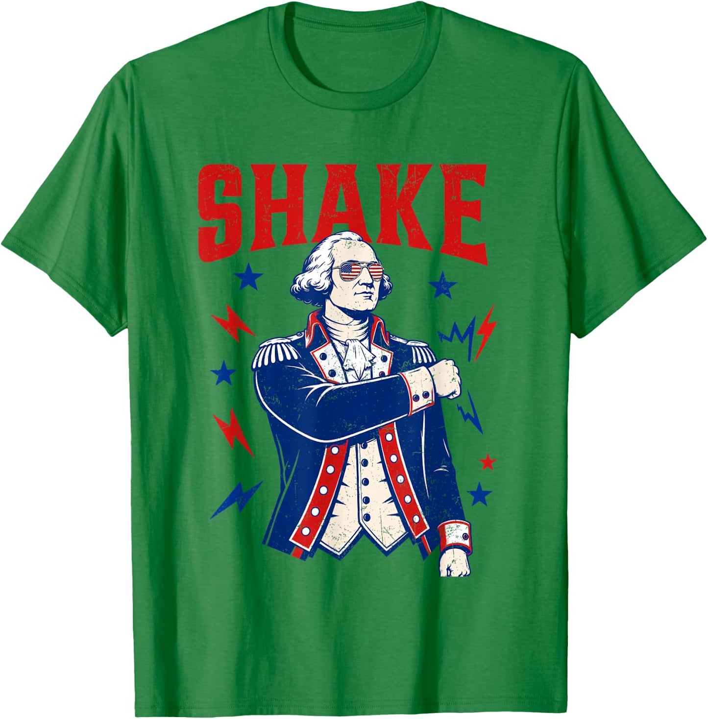 Funny Shake and Bake 4th of July Couple Matching Men Women T-Shirt - T-Shirt | Irish Green