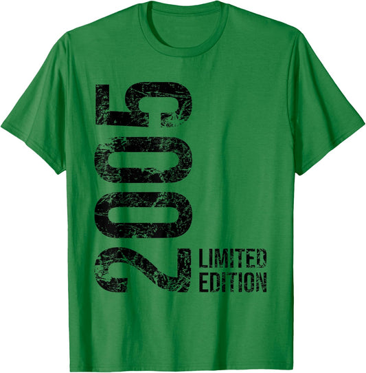 18th Birthday Boy Girl 18 Years 2005 Gift , White T-Shirt - T-Shirt | Irish Green
