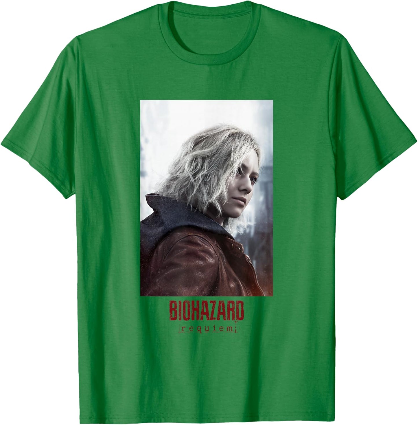 Resident Evil Requiem Grace Art FP(W) T-Shirt - T-Shirt | Irish Green