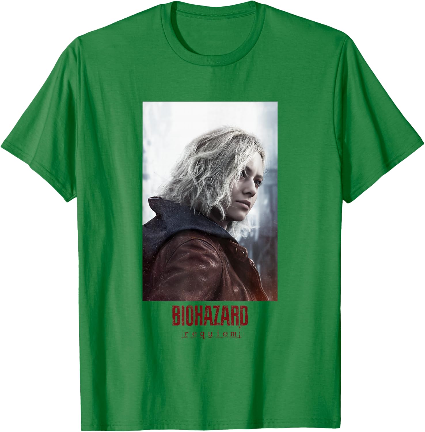 Resident Evil Requiem Grace Art FP(W) T-Shirt - T-Shirt | Irish Green