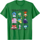 Disney Pixar Inside Out 2 Today I Feel... Emotions Panels , White T-Shirt - T-Shirt | Irish Green