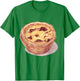 Delicious Portuguese Egg Pie Pastel De Nata , white, S T-Shirt - T-Shirt | Irish Green