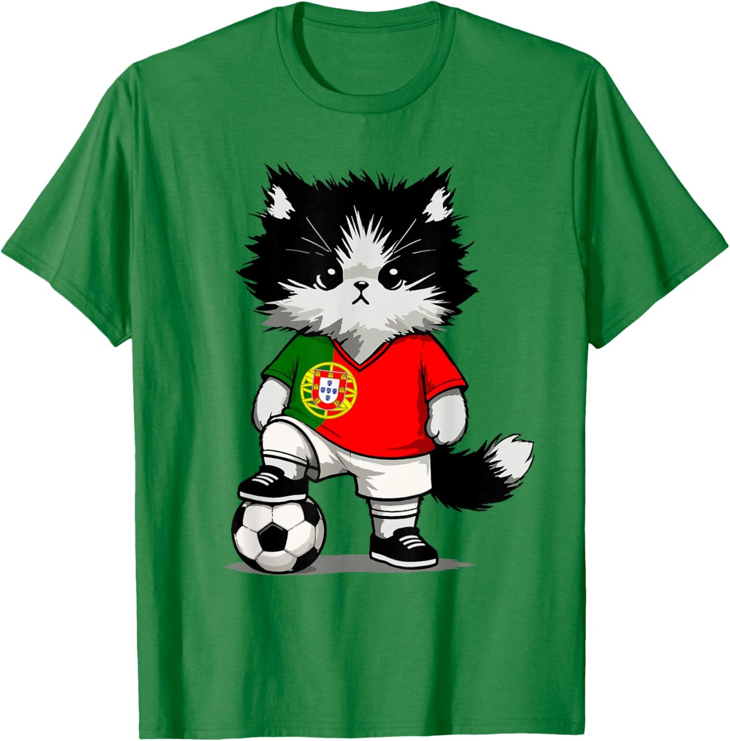 Drapeau Portugais Hommes Femmes Enfants Portugal T-Shirt - T-Shirt | Irish Green